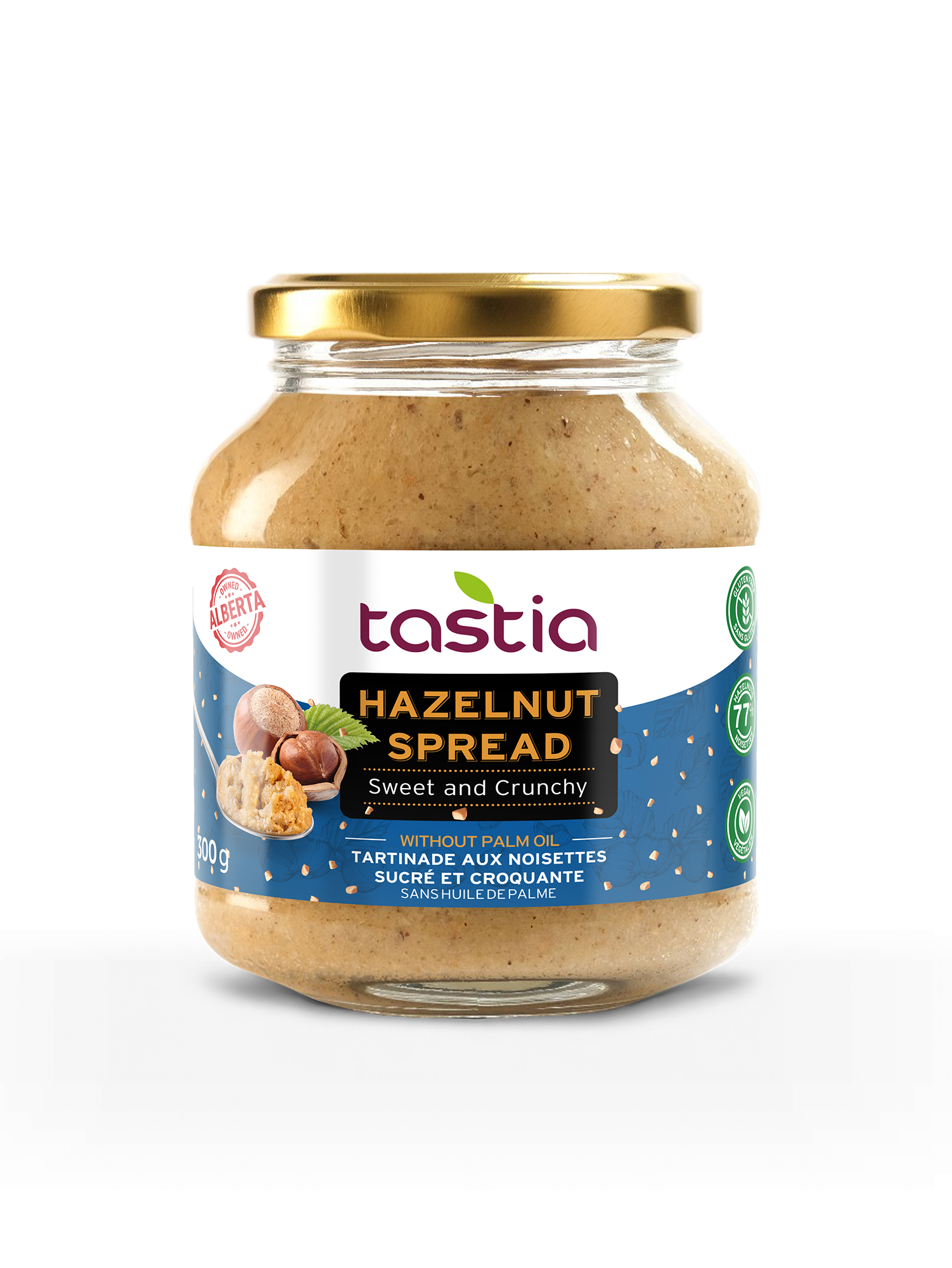 Tastia Crunchy Hazelnut Spread