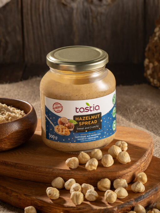 Tastia Crunchy hazelnut spread product